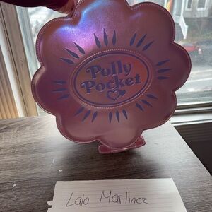 Loungefly Pink and Purple Polly Pocket Backpack